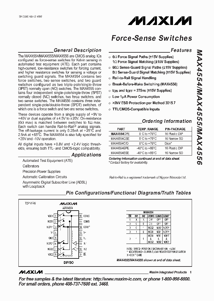 MAX4556_255974.PDF Datasheet