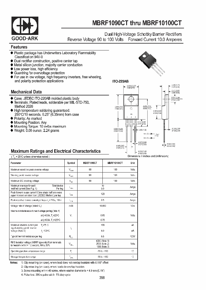 MBRF1090CT_626480.PDF Datasheet