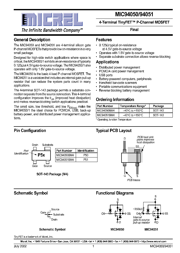 MIC94050_32078.PDF Datasheet