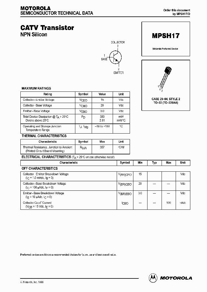 MPSH17_754535.PDF Datasheet