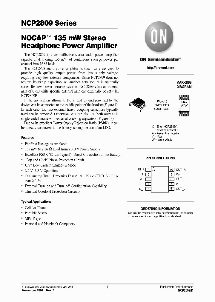 NCP2809BDMR2G_758394.PDF Datasheet