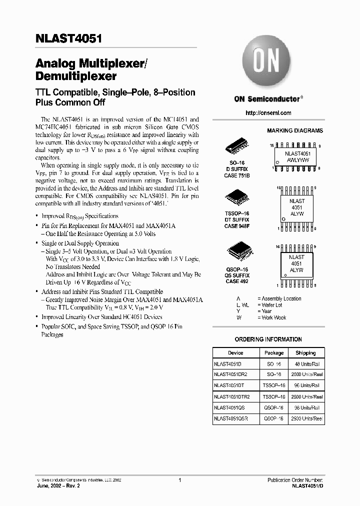 NLAST4051D_353012.PDF Datasheet