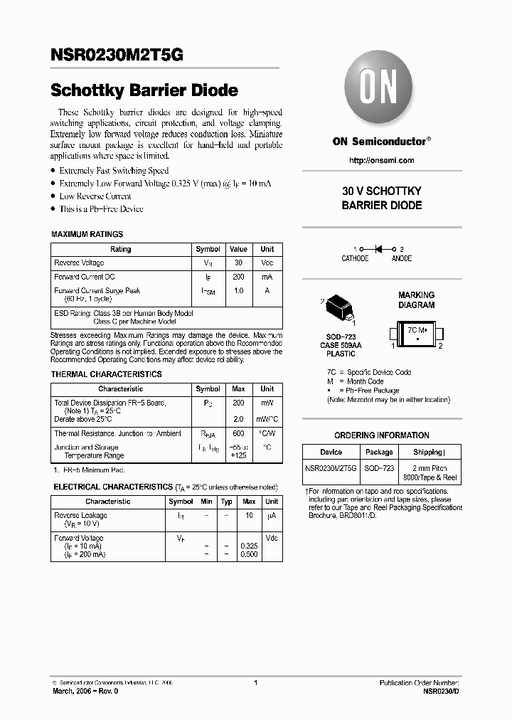 NSR0230_612075.PDF Datasheet