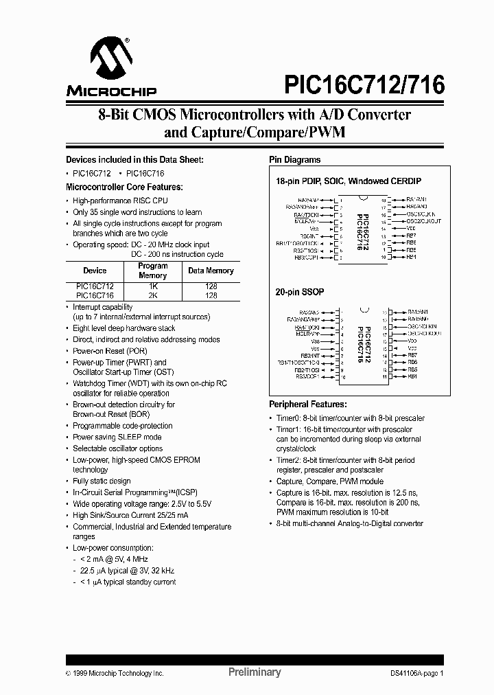 PIC16LC712-04P_562660.PDF Datasheet