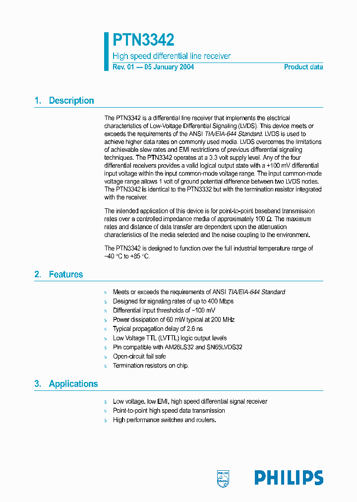 PTN3342DH_613461.PDF Datasheet