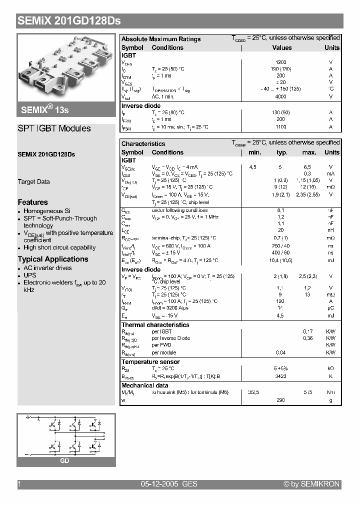 SEMIX201GD128DS_591171.PDF Datasheet