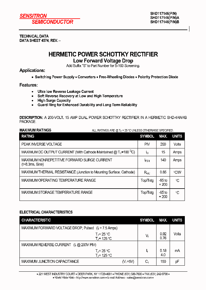 SHD117146PB_635279.PDF Datasheet