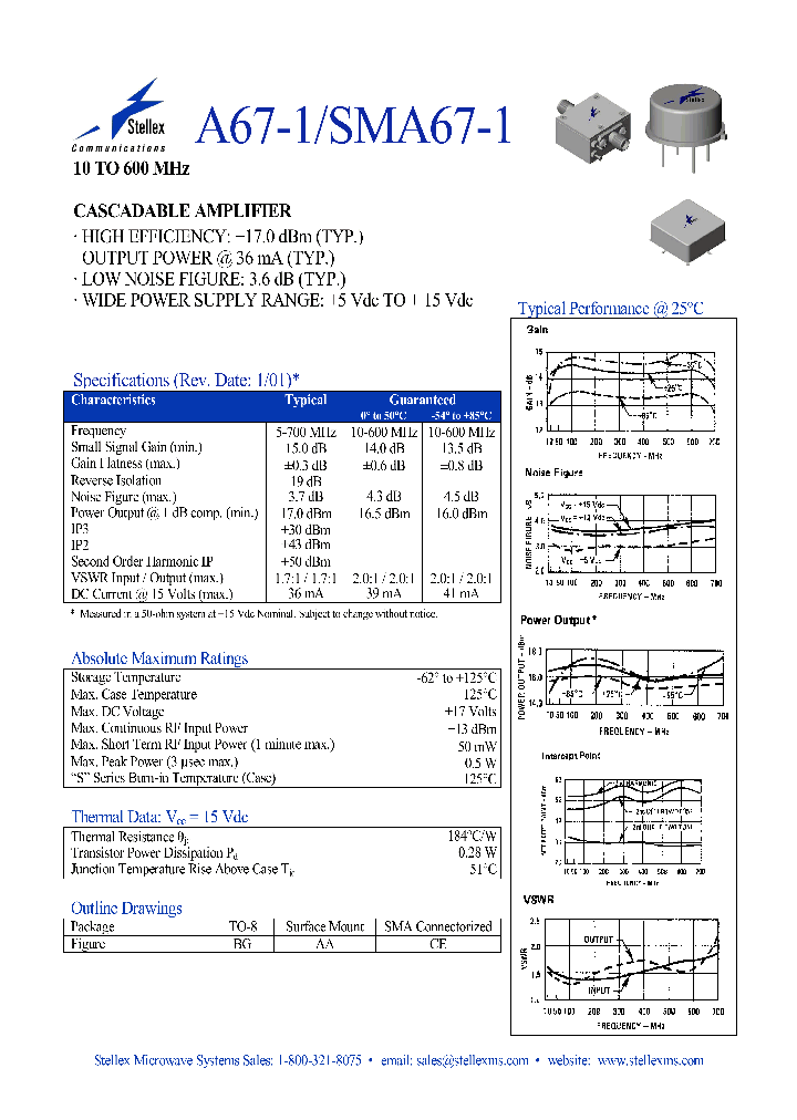 SMA67-1_614971.PDF Datasheet