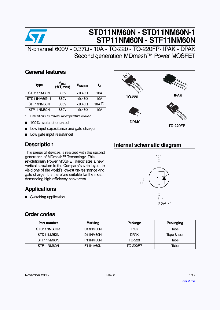 STD11NM60N-1_673142.PDF Datasheet