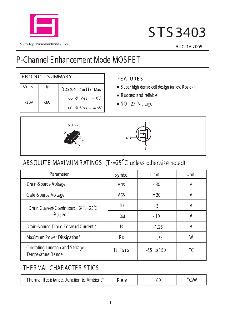 STS3403_637249.PDF Datasheet