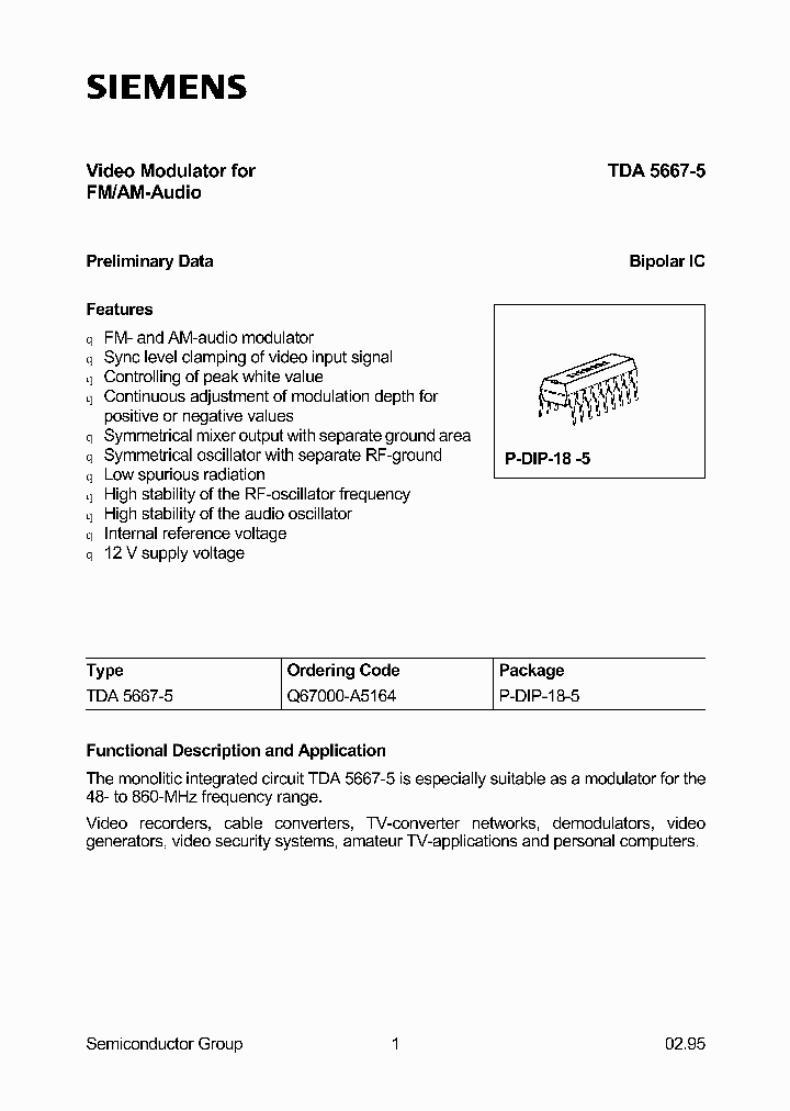 TDA5667-5_771270.PDF Datasheet