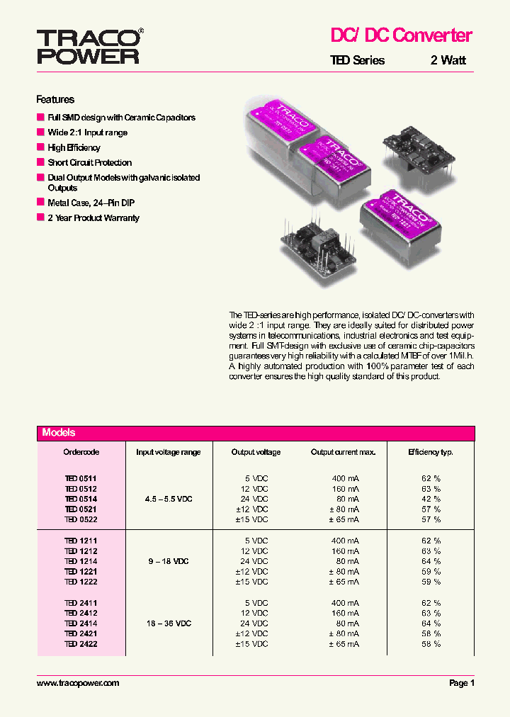 TED2411_69202.PDF Datasheet