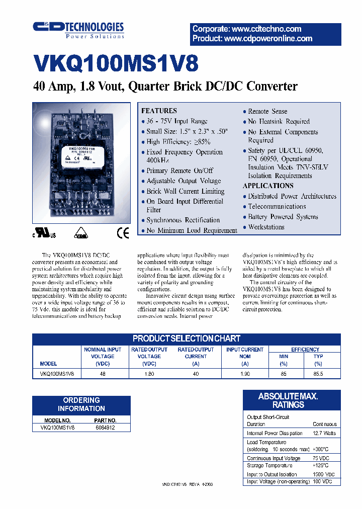 VKQ100MS1V8_614364.PDF Datasheet