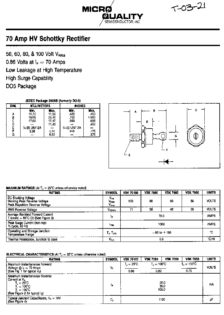 VSK7050_678576.PDF Datasheet