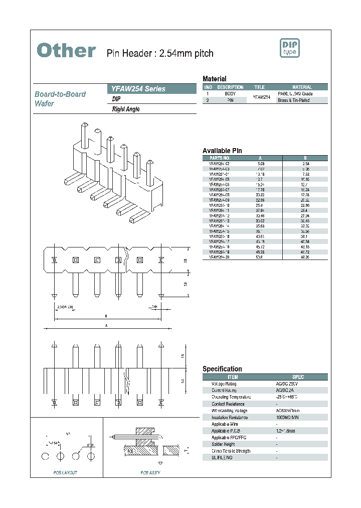 YFAW254-04_649989.PDF Datasheet