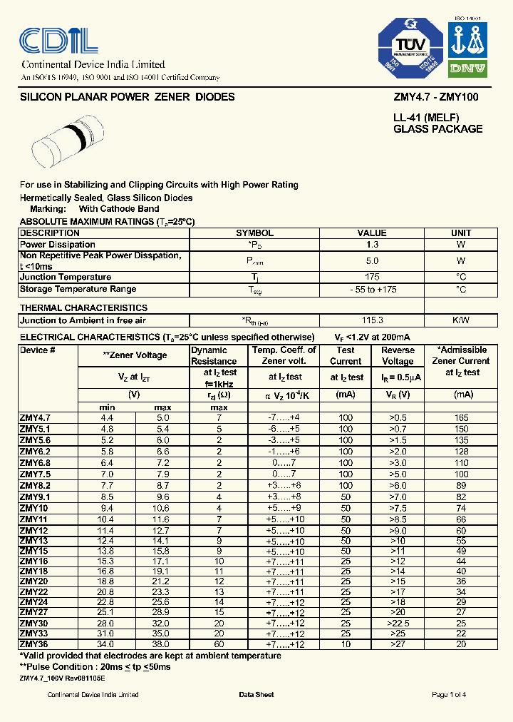 ZMY56_628578.PDF Datasheet