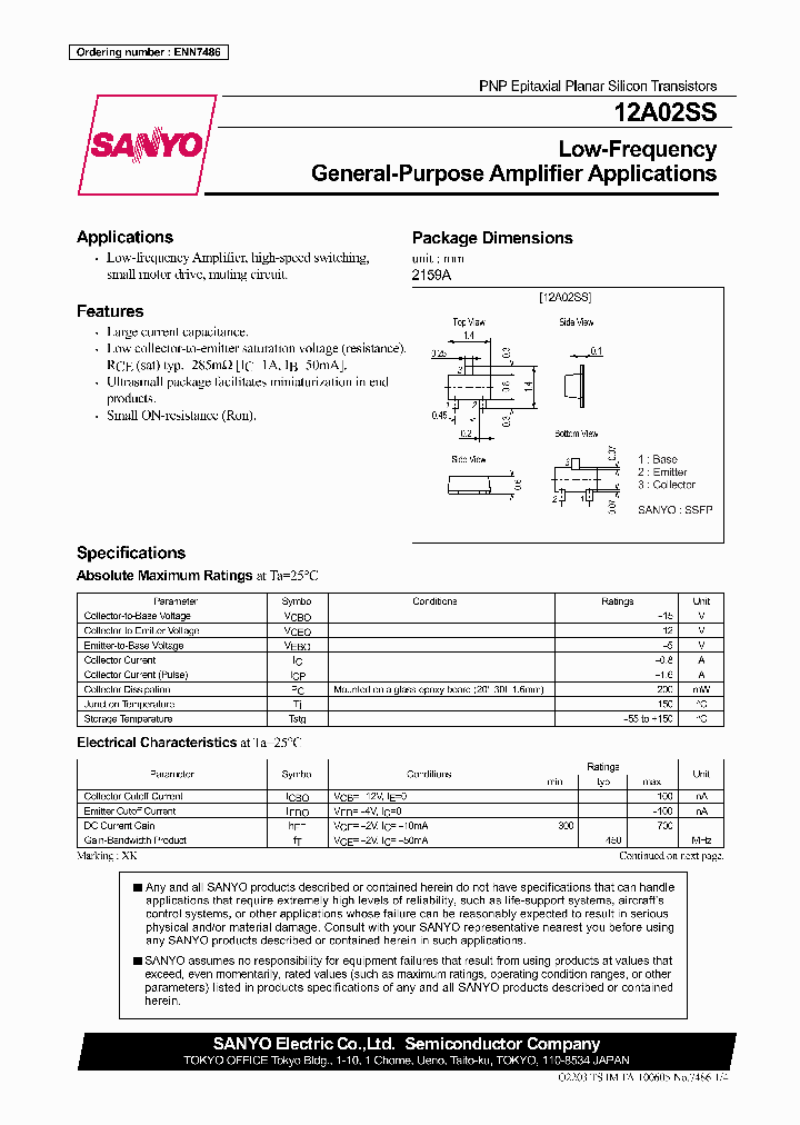 12A02SS_936972.PDF Datasheet