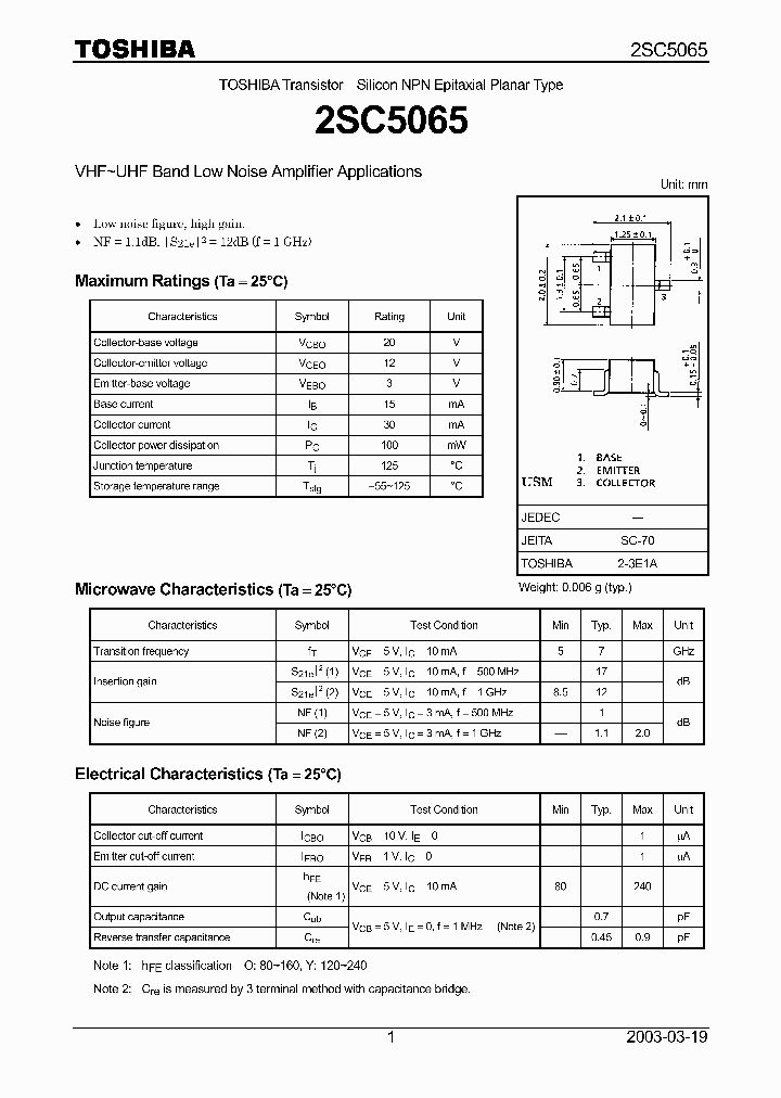 2SC5065_1114399.PDF Datasheet