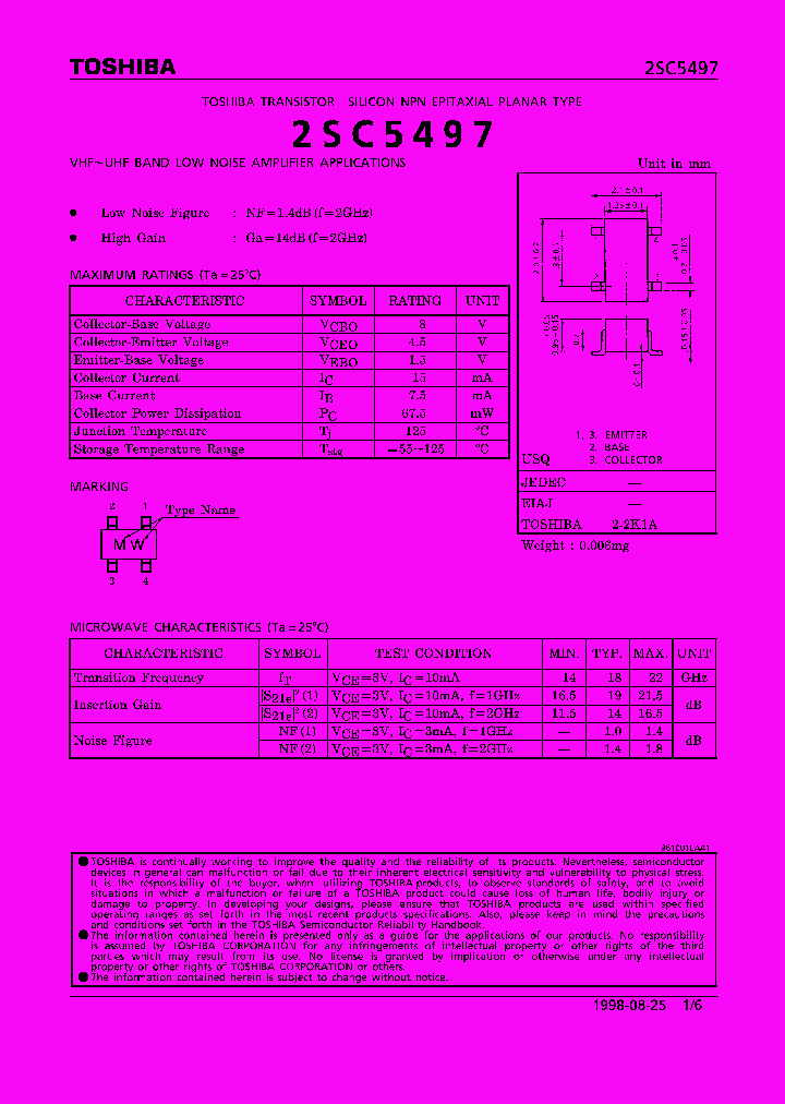 2SC5497_927789.PDF Datasheet