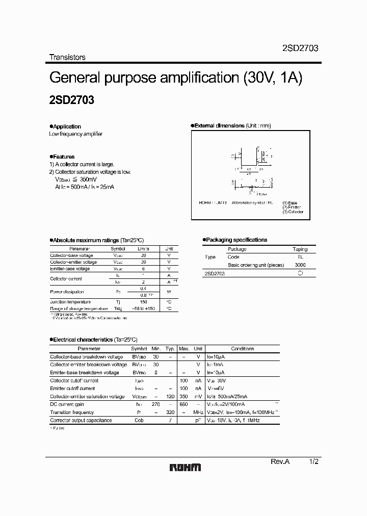 2SD2703_1016181.PDF Datasheet