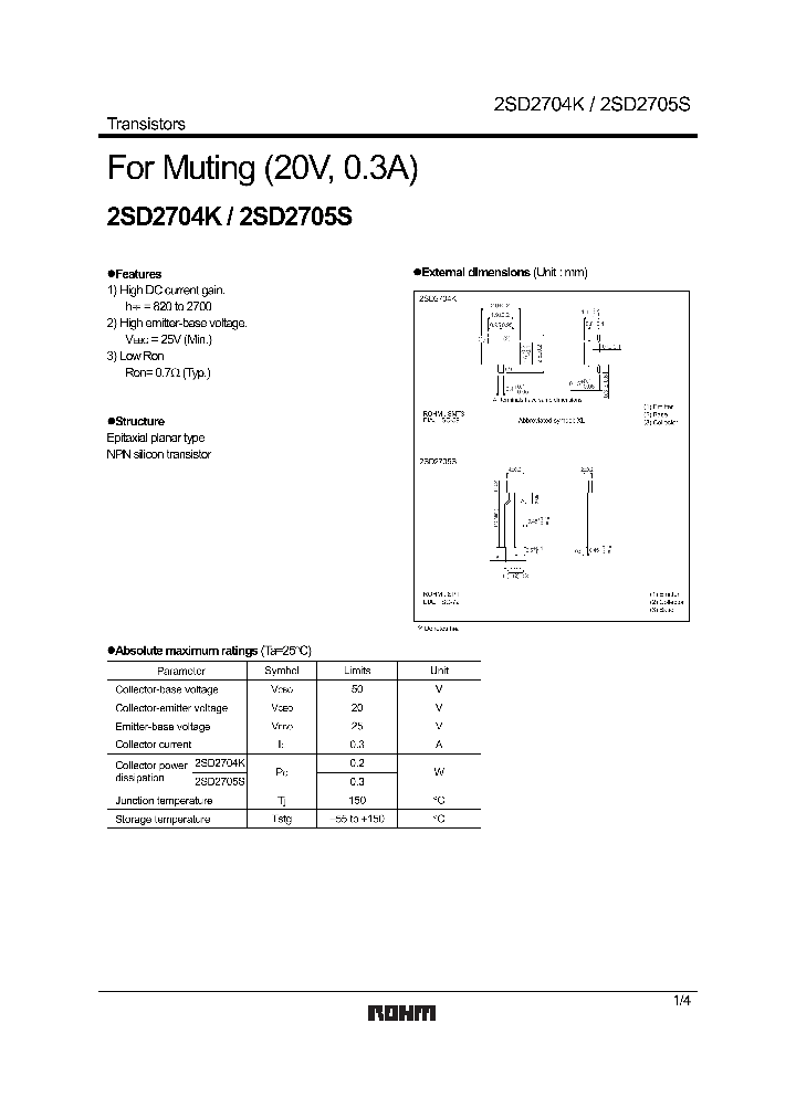 2SD2704K_1016182.PDF Datasheet