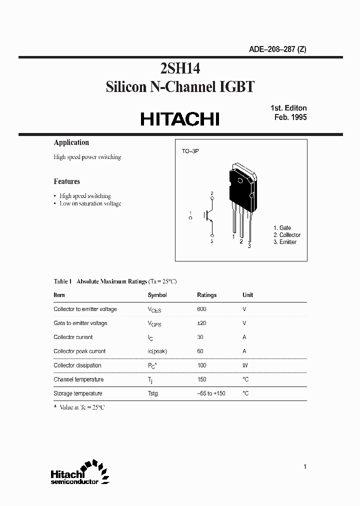 2SH14_948107.PDF Datasheet