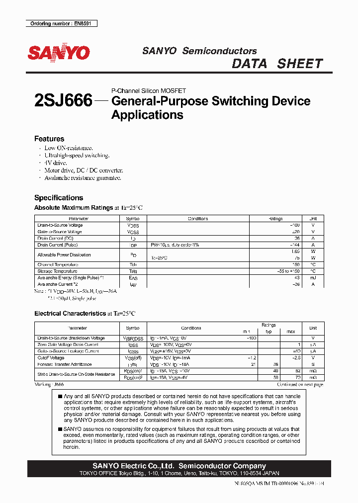 2SJ666_1014985.PDF Datasheet