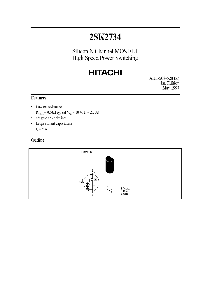 2SK2734_958069.PDF Datasheet