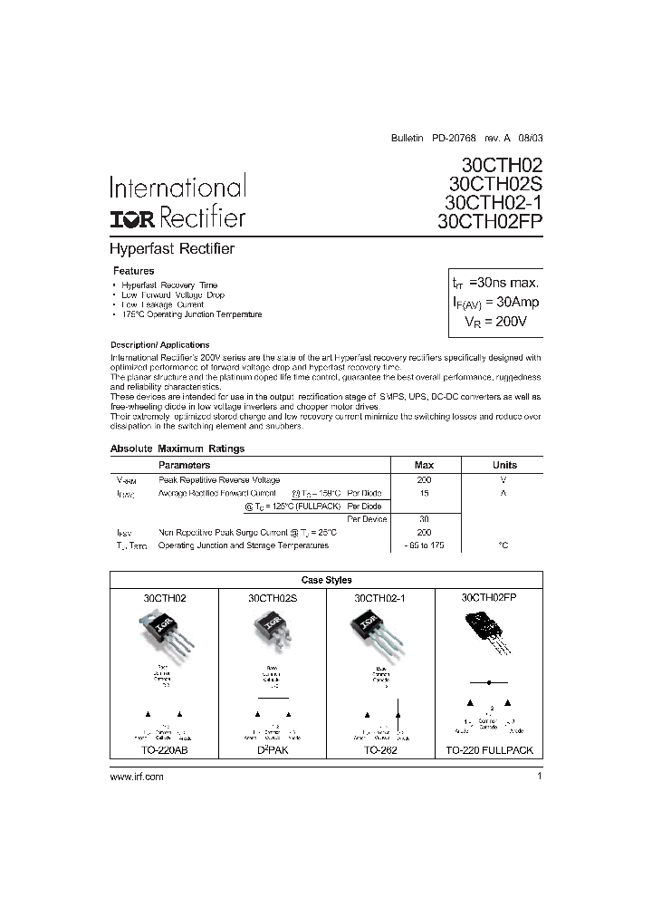 30CTH02FP_1116586.PDF Datasheet