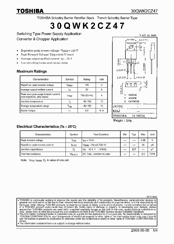 30QWK2CZ47_952458.PDF Datasheet