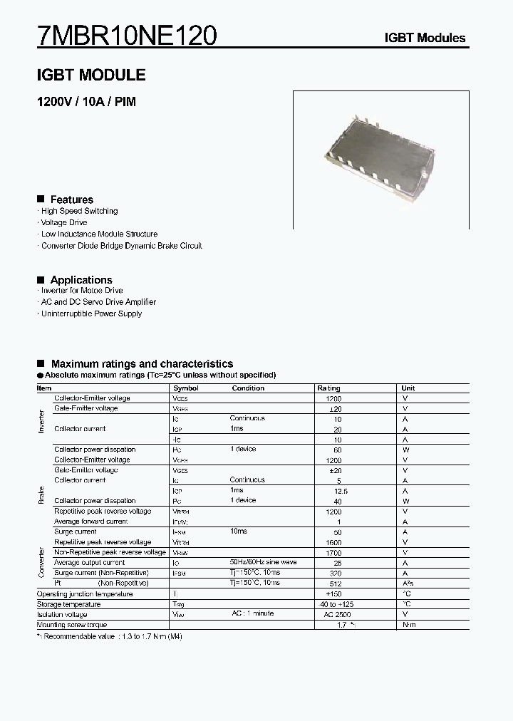 7MBR10NE120_892237.PDF Datasheet