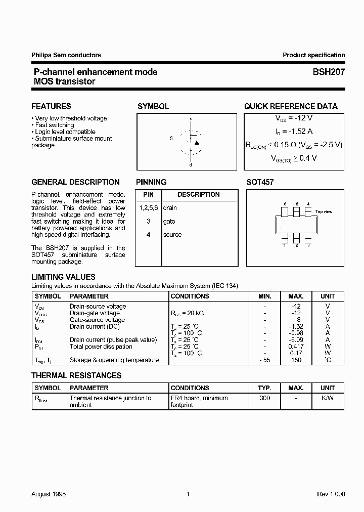 BSH207_919701.PDF Datasheet