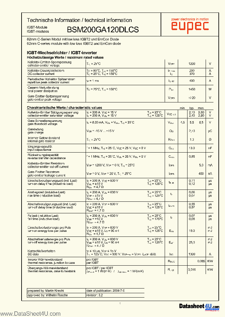 BSM200GA120DLCS_1023903.PDF Datasheet