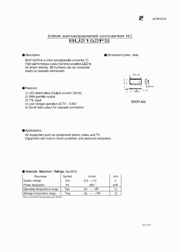 BU2152FS_937052.PDF Datasheet