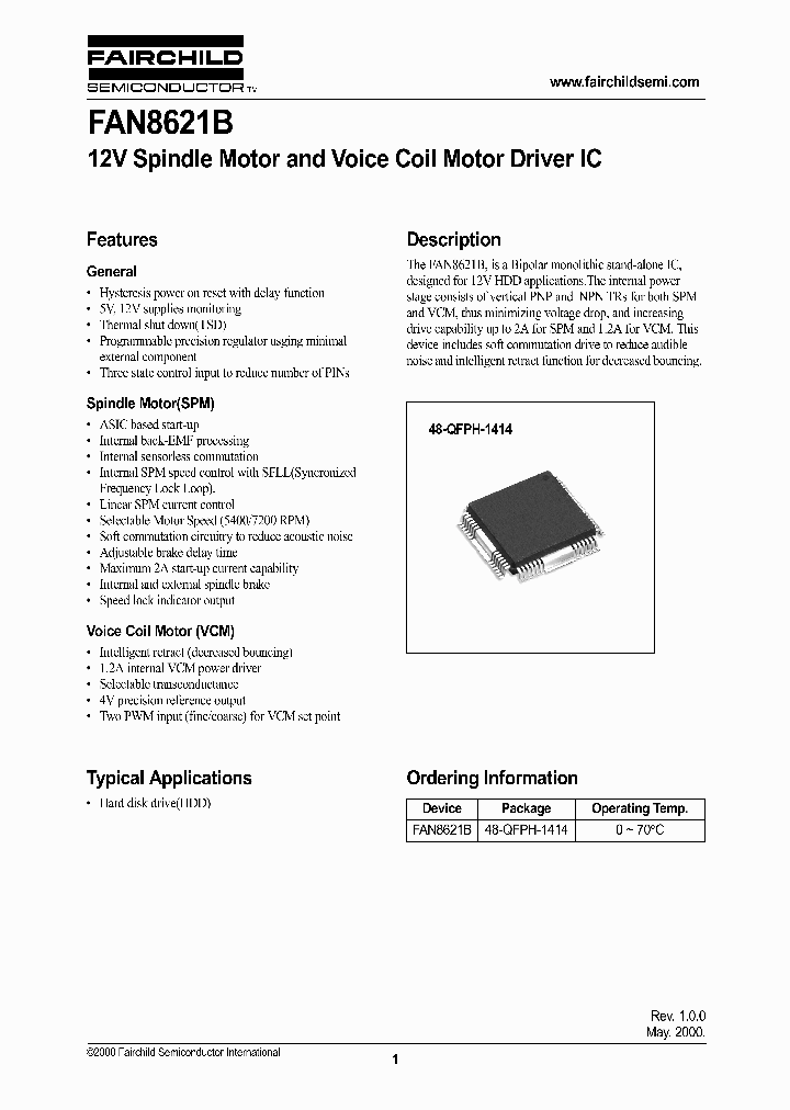 FAN8621B_856456.PDF Datasheet