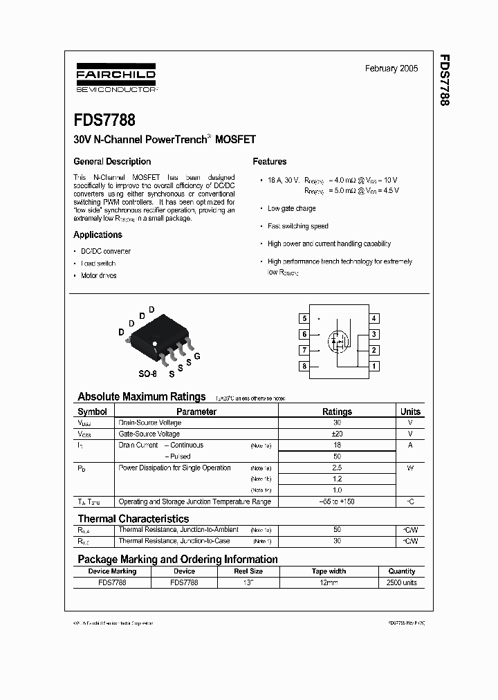 FDS778805_708159.PDF Datasheet