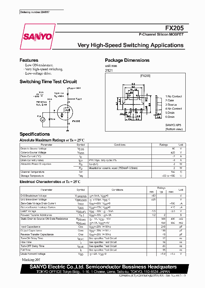 FX205_1018777.PDF Datasheet