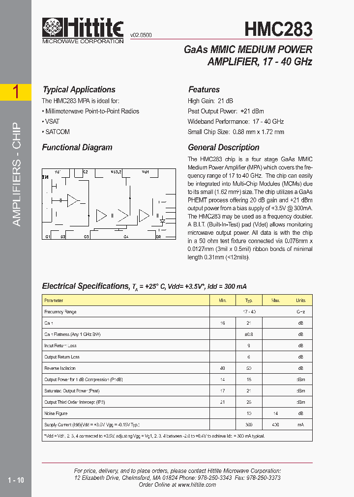 HMC283_905474.PDF Datasheet