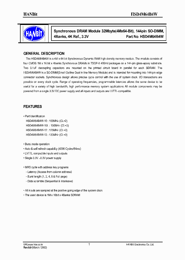 HMS51232M4G-10_622599.PDF Datasheet