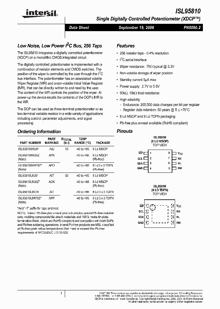 ISL9581006_709620.PDF Datasheet