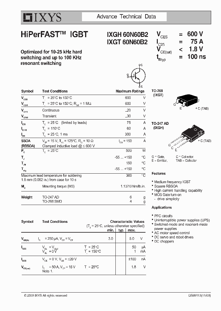 IXGH60N60B2_611898.PDF Datasheet