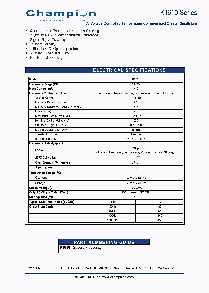 K1610_682650.PDF Datasheet