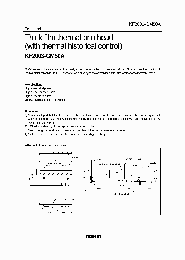 KF2003-GM50A_721741.PDF Datasheet