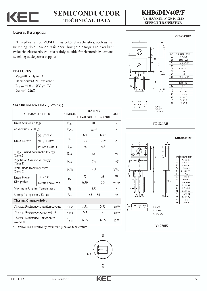 KHB6D0N40F_714136.PDF Datasheet