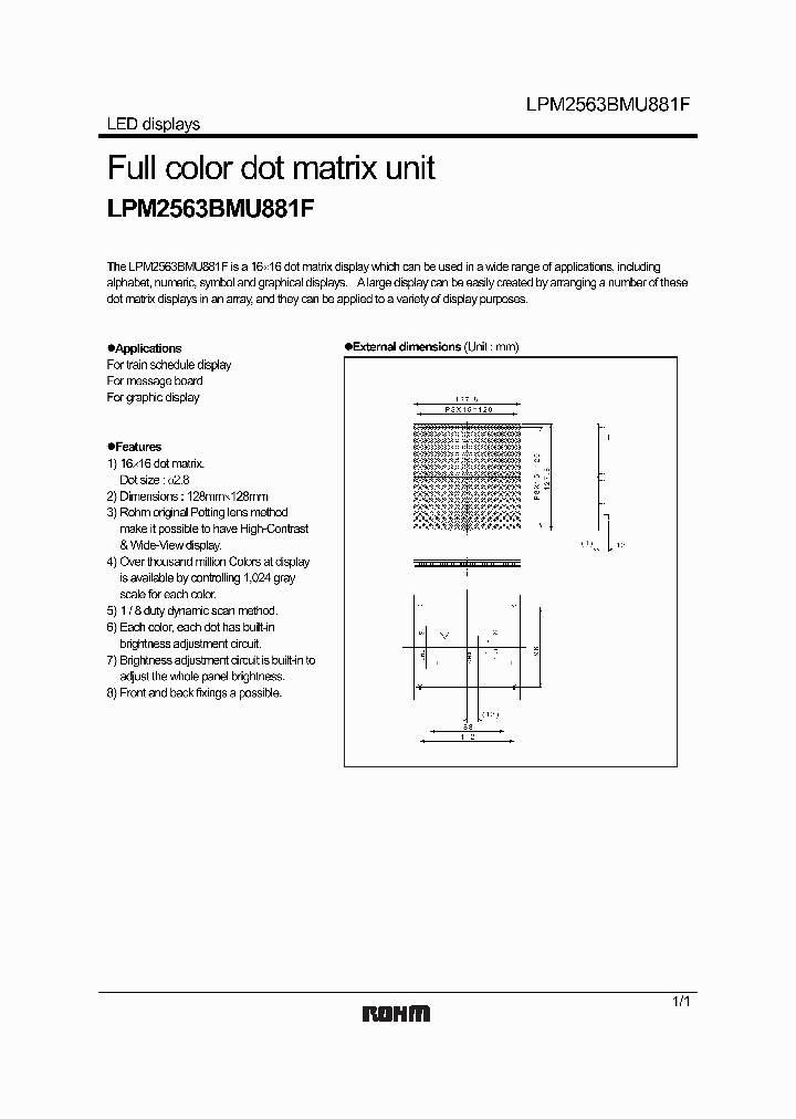 LPM2563BMU881F_721825.PDF Datasheet