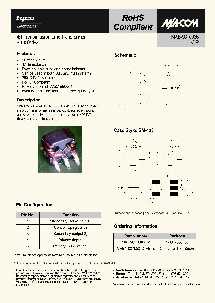 MABACT0066_614322.PDF Datasheet