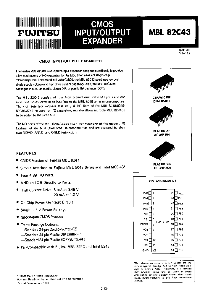 MBL82C43_828739.PDF Datasheet