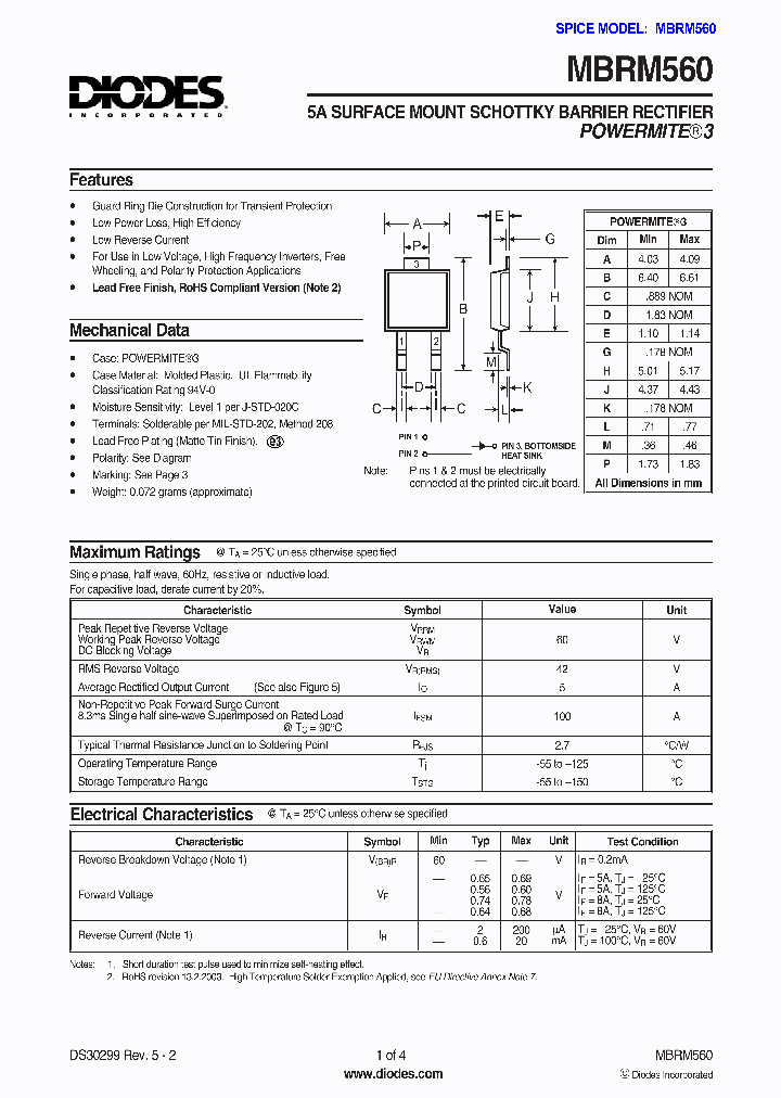 MBRM560-13-F_727245.PDF Datasheet
