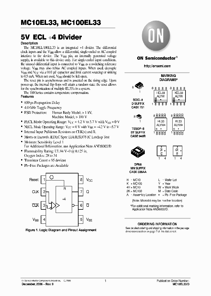 MC10EL33D_742310.PDF Datasheet