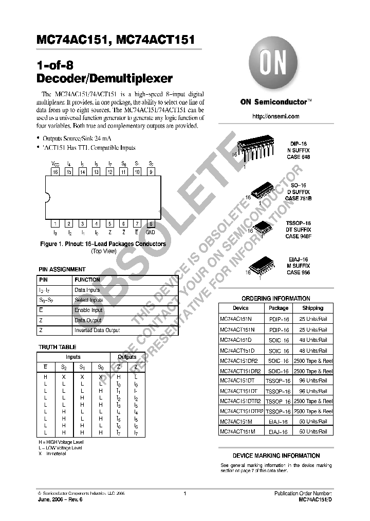 MC74AC151DR2_746018.PDF Datasheet